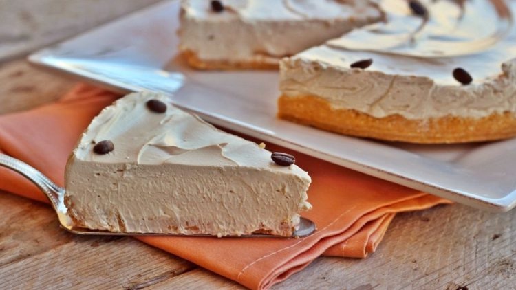 Tarte froide au café rapide