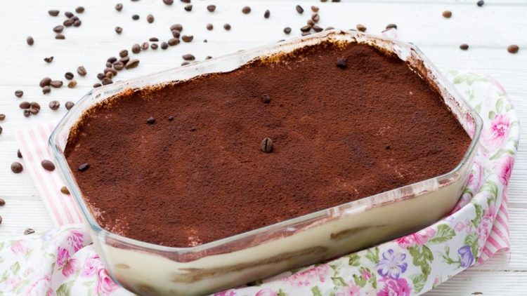 Tiramisu sans mascarpone