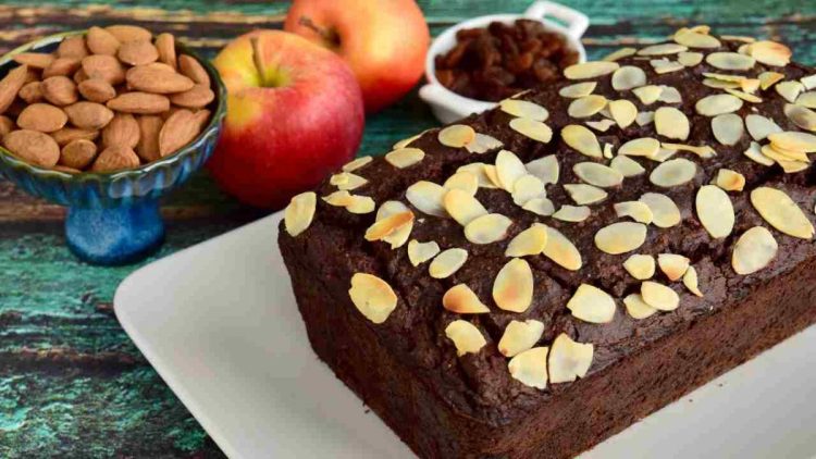 cake aux pommes et au chocolat