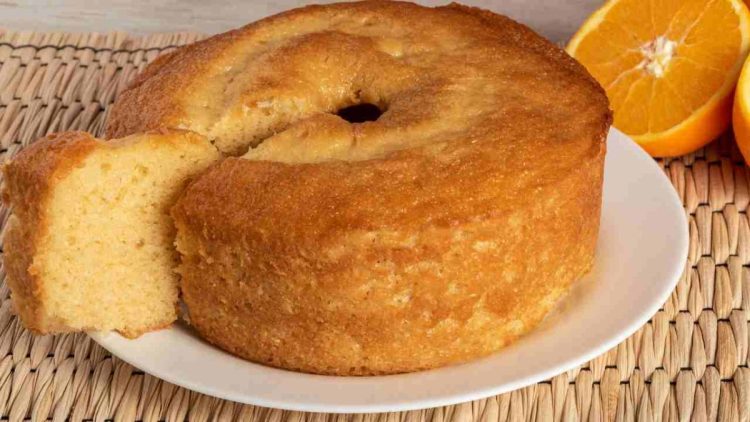 chiffon cake à l'orange