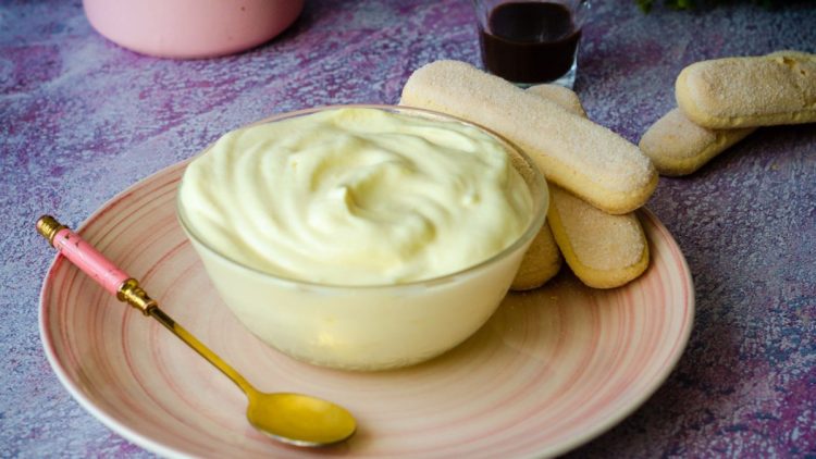 crème tiramisu au mascarpone