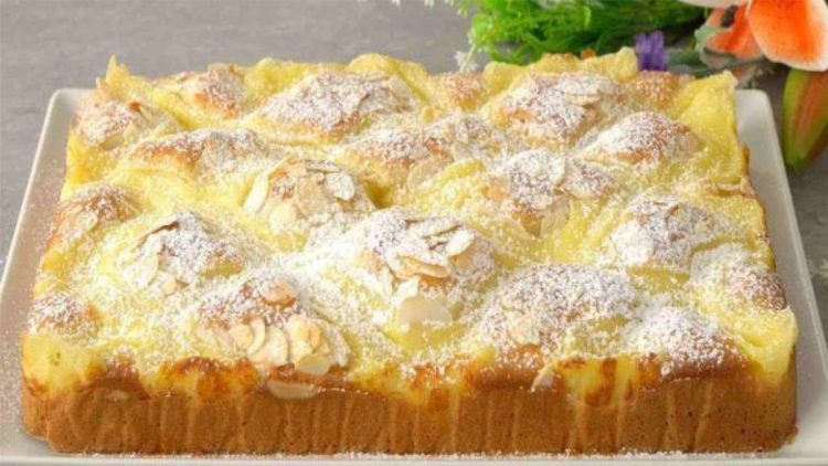 gâteau fondant aux amandes 