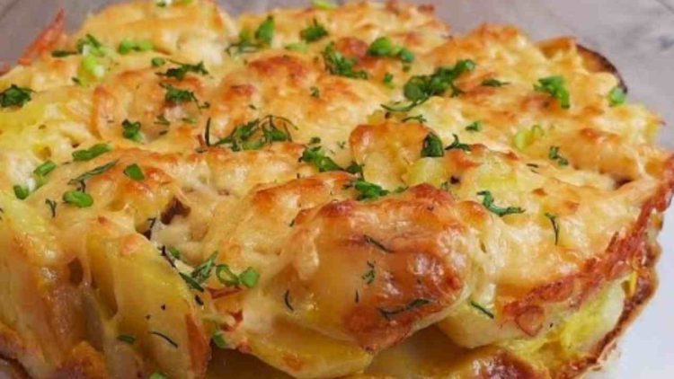 gâteau salé aux pommes de terre