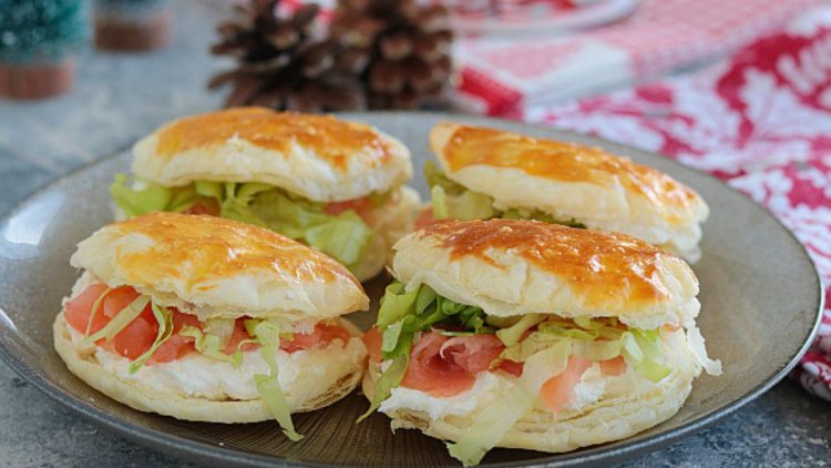 petits pains farcis pour Noël