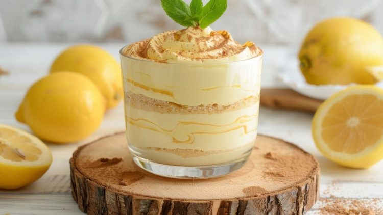 Tiramisu au jus de citron