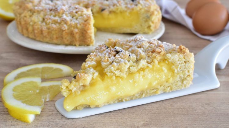 tarte crumble au citron