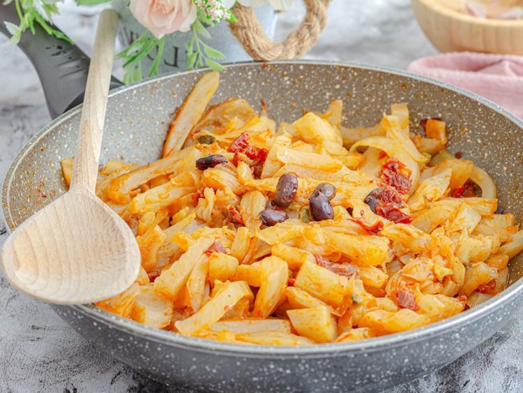 fenouil poêlé à la méditerranéenne