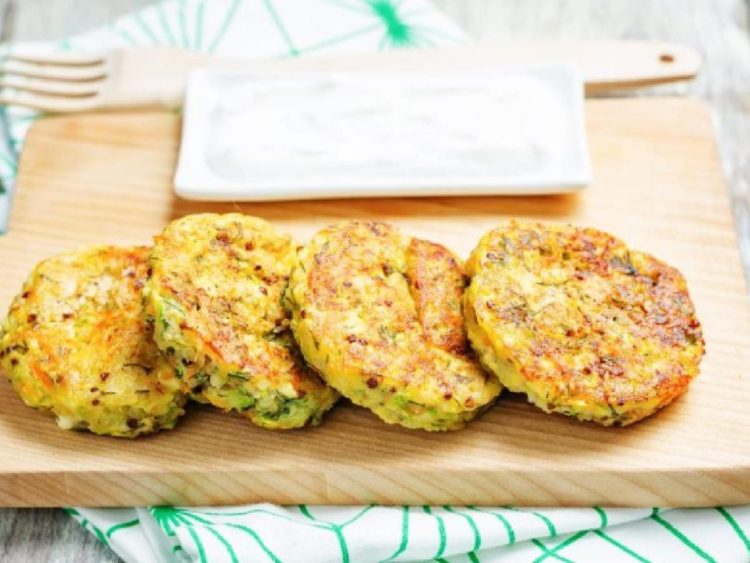 galettes de quinoa aux courgettes