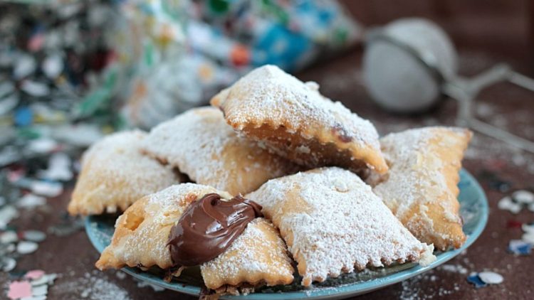 raviolis croustillants au Nutella
