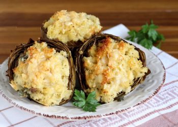 artichauts farcis au four