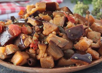 aubergines à la méditerranéenne