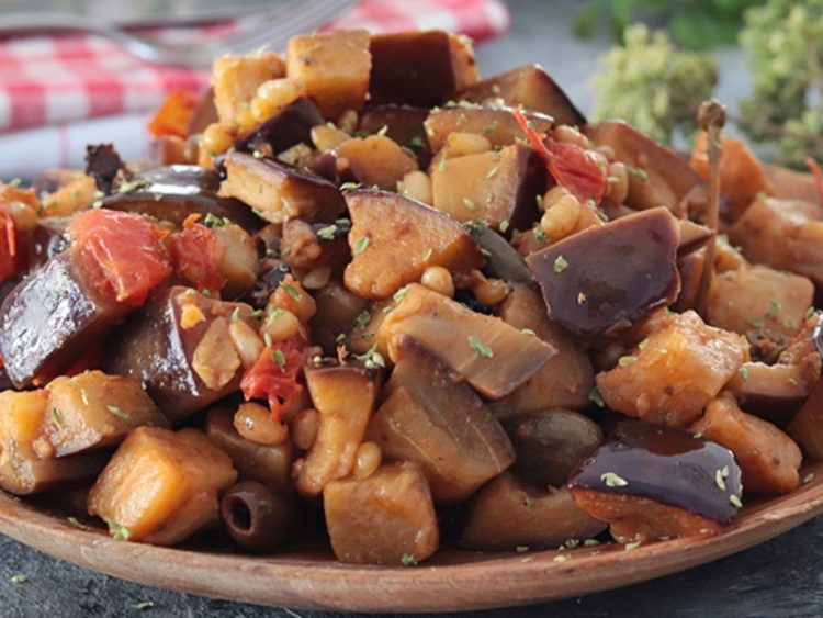 aubergines à la méditerranéenne