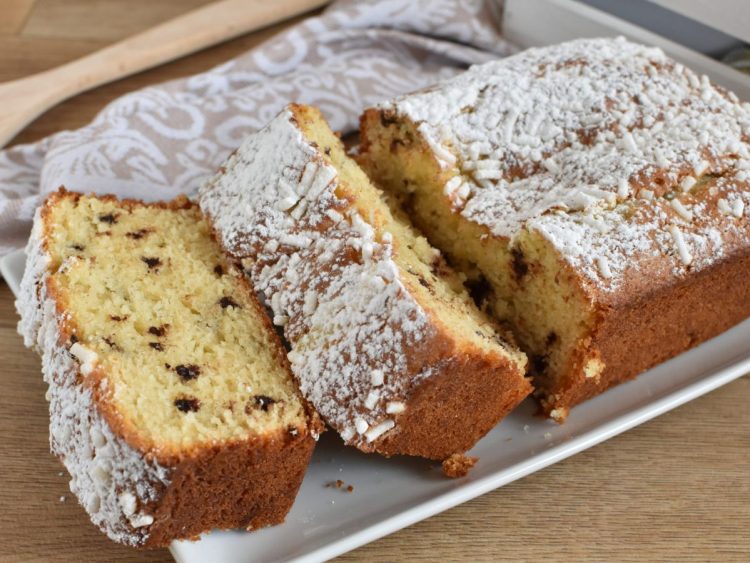 cake au yaourt et pépites de chocolat