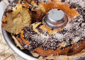 couronne à la noix de coco et au yaourt