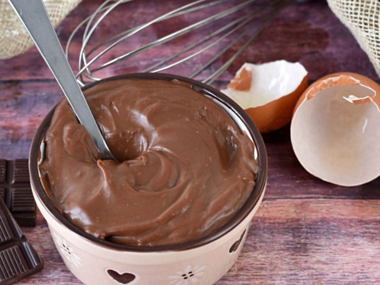 Crème pâtissière au chocolat