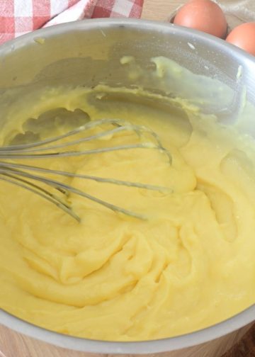 crème pâtissière pour garniture de tartes