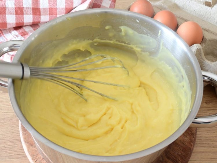 crème pâtissière pour garniture de tartes