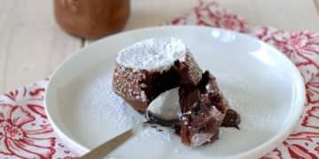 fondant au Nutella au Air Fryer 