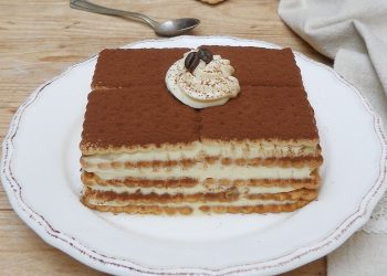 gâteau de petits-beurre au café