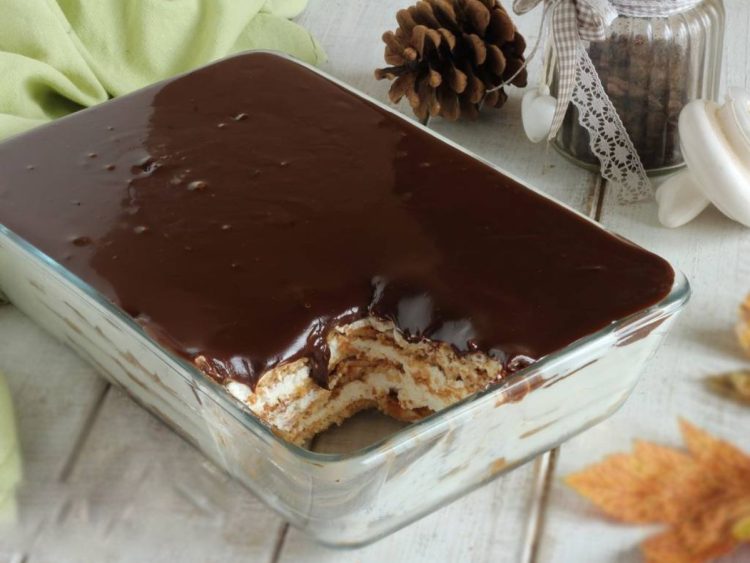gâteau éclair au chocolat