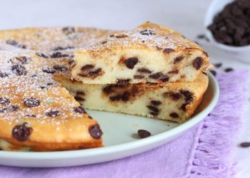 moelleux à la ricotta et pépites de chocolat