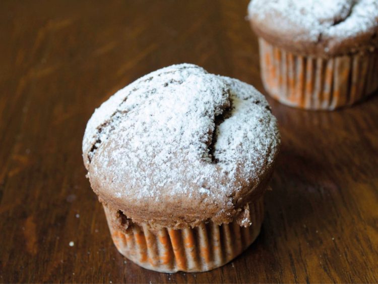muffins au chocolat végétaliens