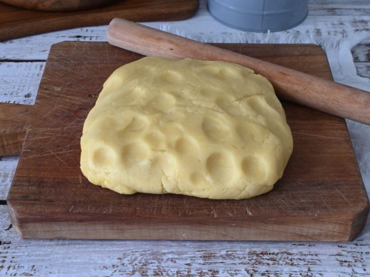 pâte sablée à la main