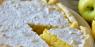 tarte aux pommes et au riz