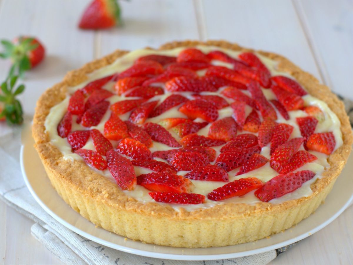 Tarte aux fraises traditionnelle : un dessert gourmand et raffiné