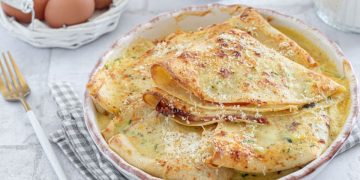 crêpes jambon fromage