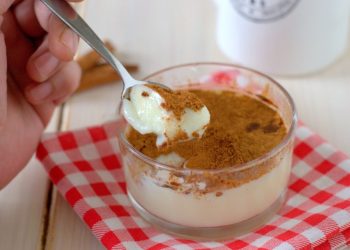 pudding à la vanille et à la cannelle