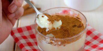 pudding à la vanille et à la cannelle