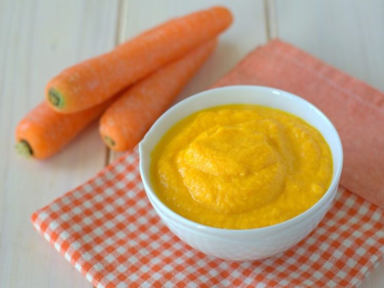 purée de carottes