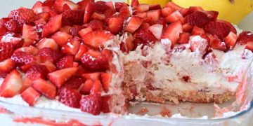 tiramisu express aux fraises