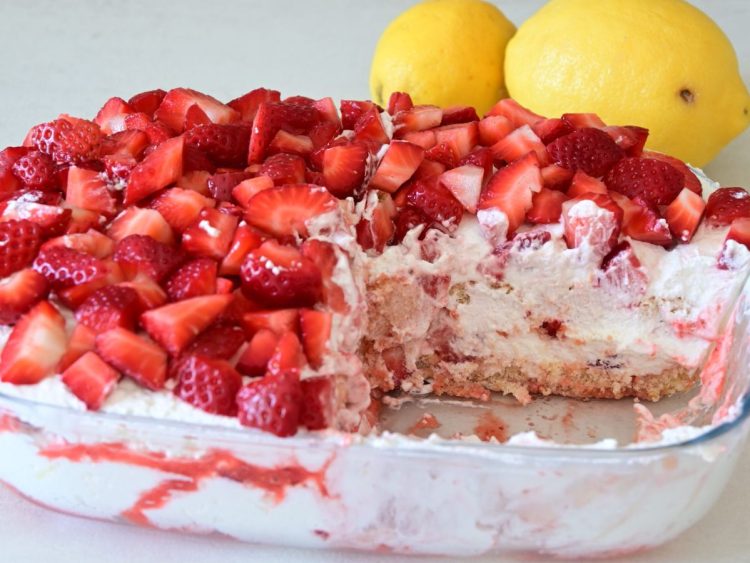 tiramisu express aux fraises